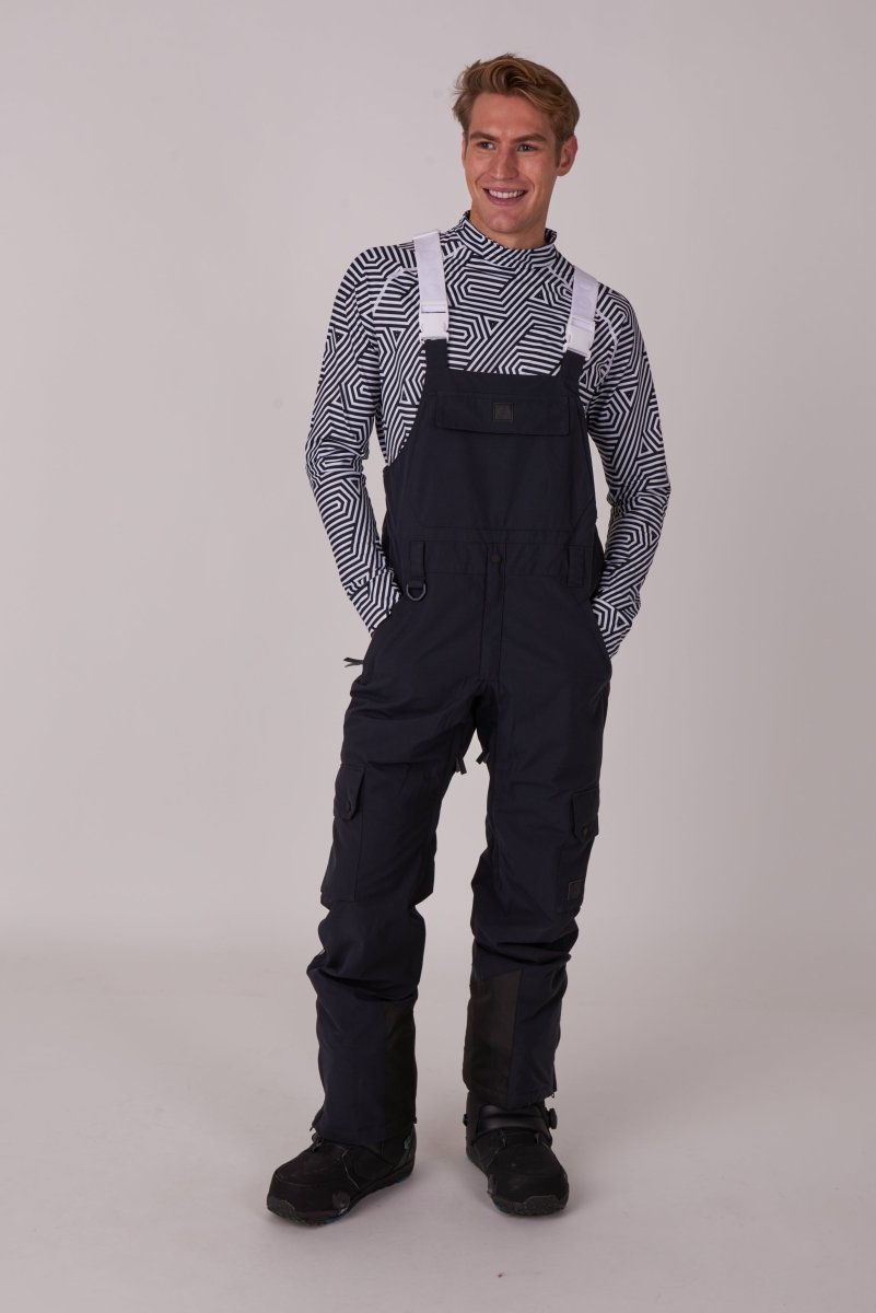 Yeh Man Bib Pant - Black - OOSC Clothing - USA