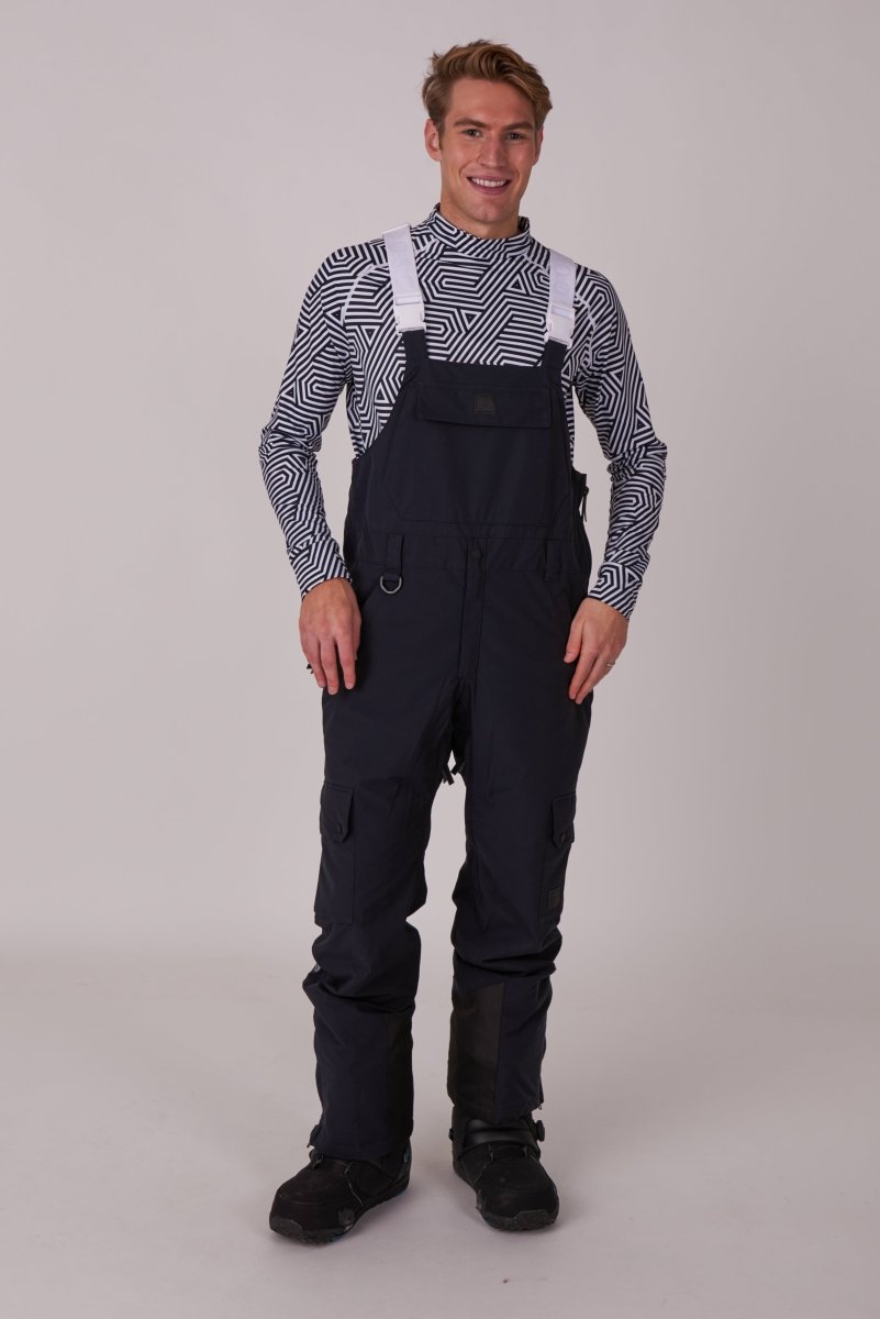 Yeh Man Bib Pant - Black - OOSC Clothing - USA