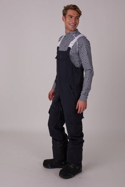 Yeh Man Bib Pant - Black - OOSC Clothing - USA