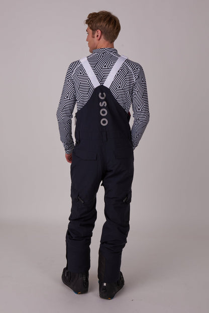 Yeh Man Bib Pant - Black - OOSC Clothing - USA