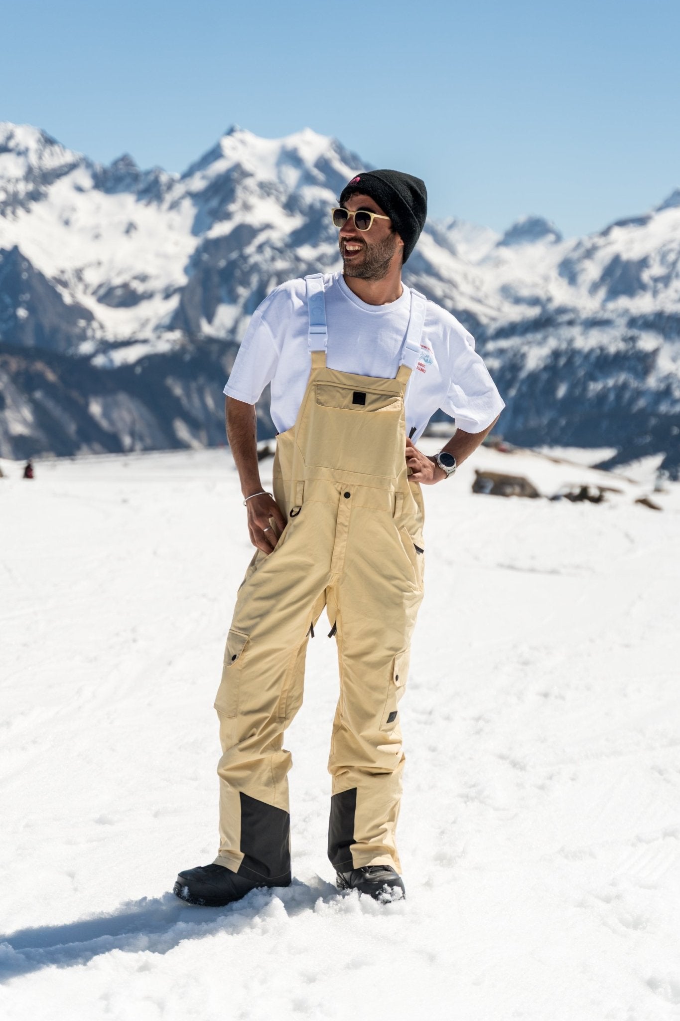 Yeh Man Bib Pant - Desert Sand - OOSC Clothing - USA