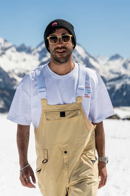 Yeh Man Bib Pant - Desert Sand - OOSC Clothing - USA