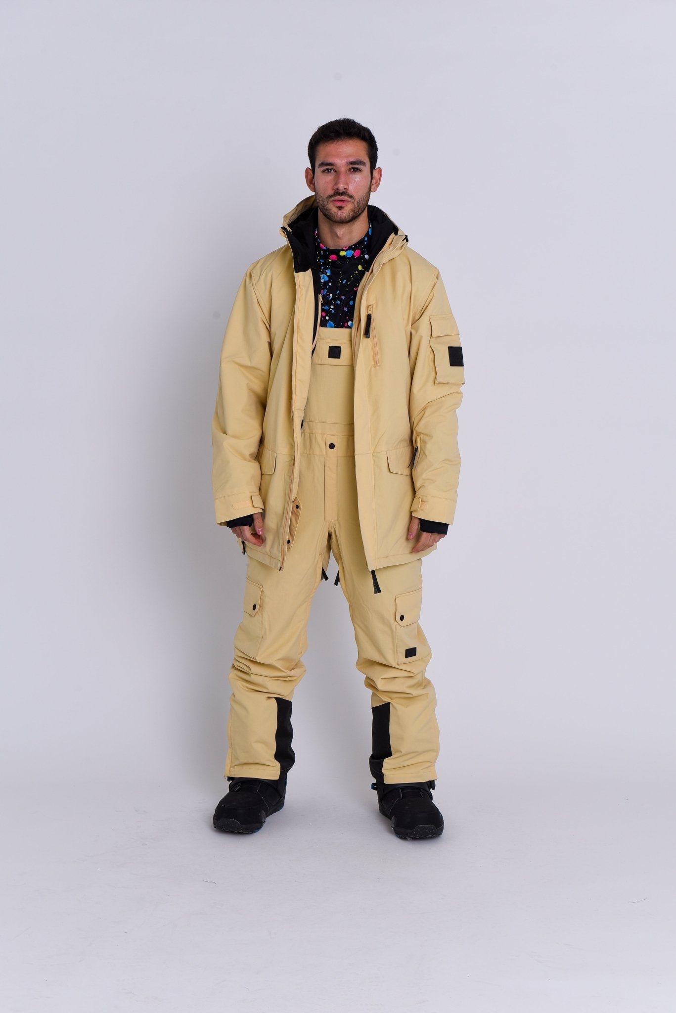 Yeh Man Bib Pant - Desert Sand - OOSC Clothing - USA
