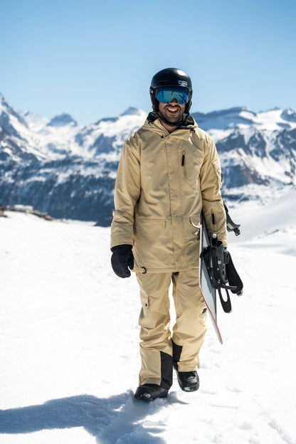 Yeh Man Bib Pant - Desert Sand - OOSC Clothing - USA