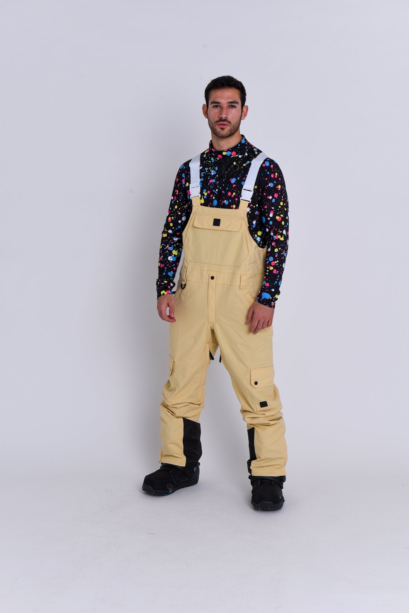 Yeh Man Bib Pant - Desert Sand - OOSC Clothing - USA