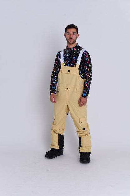 Yeh Man Bib Pant - Desert Sand - OOSC Clothing - USA