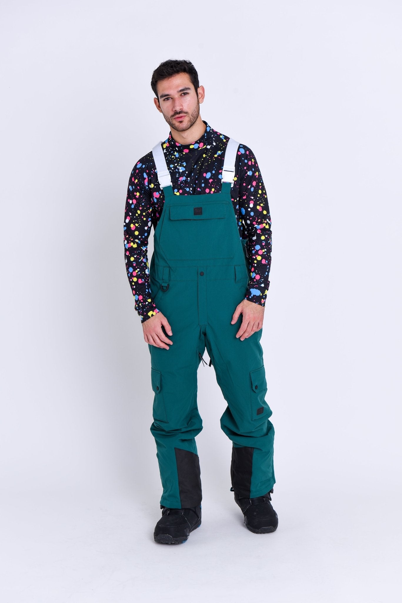 Yeh Man Bib Pant - Forest Green - OOSC Clothing - USA