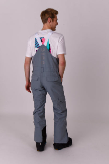 Yeh Man Bib Pant - Grey - OOSC Clothing - USA