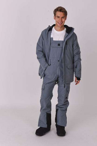 Yeh Man Bib Pant Grey 23/24 - OOSC Clothing - USA