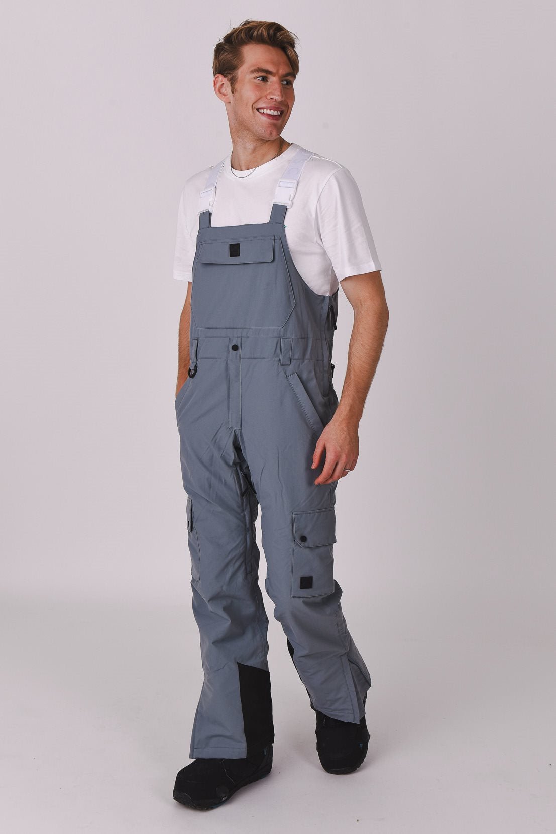 Yeh Man Bib Pant Grey 23/24 - OOSC Clothing - USA