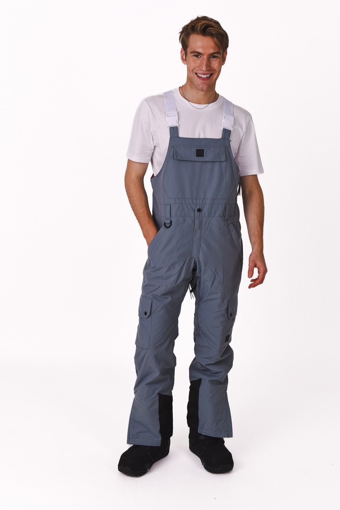 Yeh Man Bib Pant Grey 23/24 - OOSC Clothing - USA