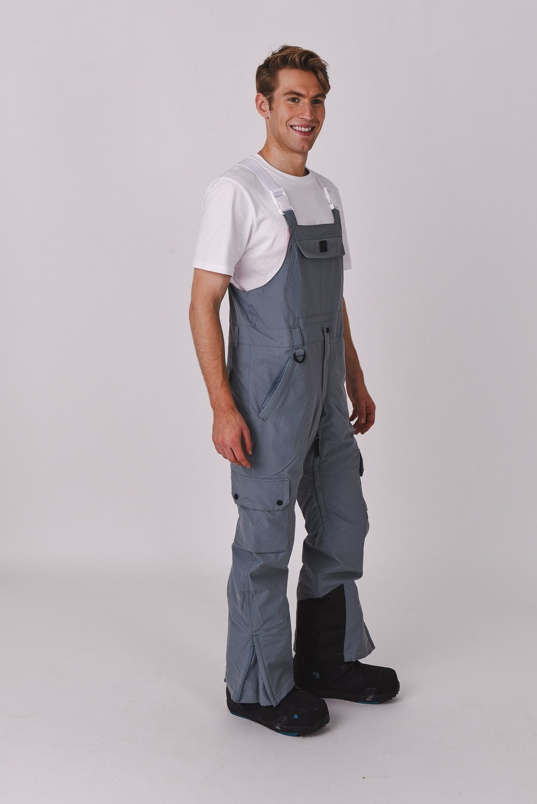 Yeh Man Bib Pant Grey 23/24 - OOSC Clothing - USA