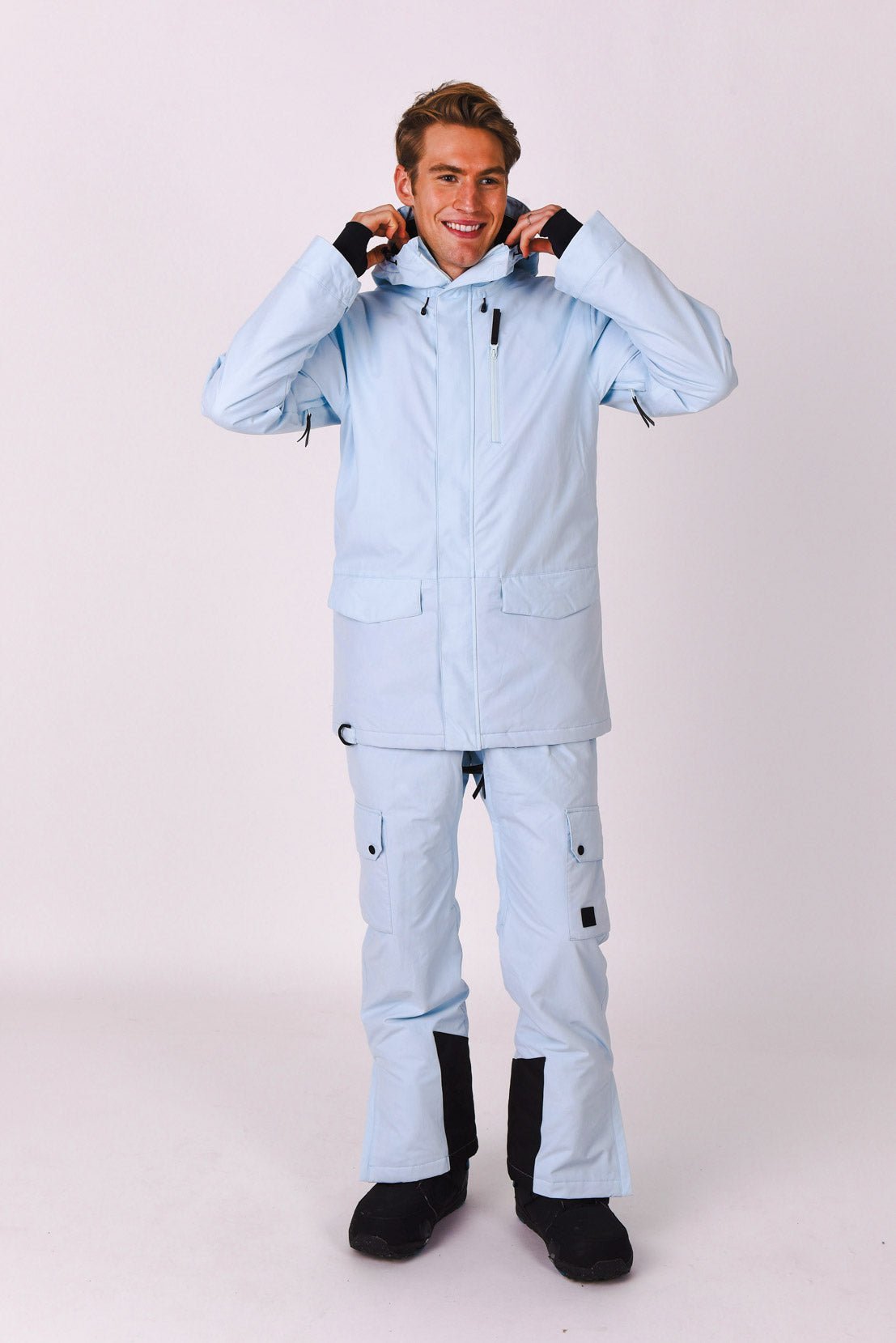 Yeh Man Bib Pant Ice - Blue - OOSC Clothing - USA