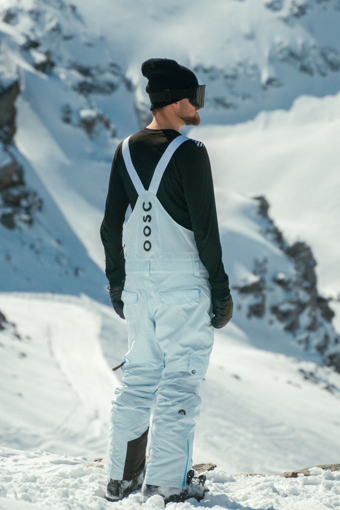 Yeh Man Bib Pant Ice - Blue - OOSC Clothing - USA