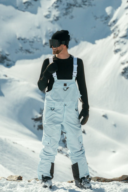 Yeh Man Bib Pant Ice - Blue - OOSC Clothing - USA