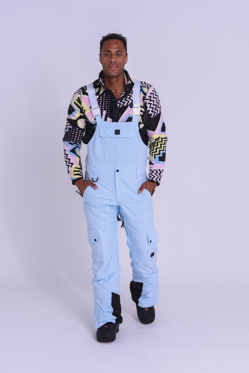 Yeh Man Bib Pant Ice - Blue - OOSC Clothing - USA