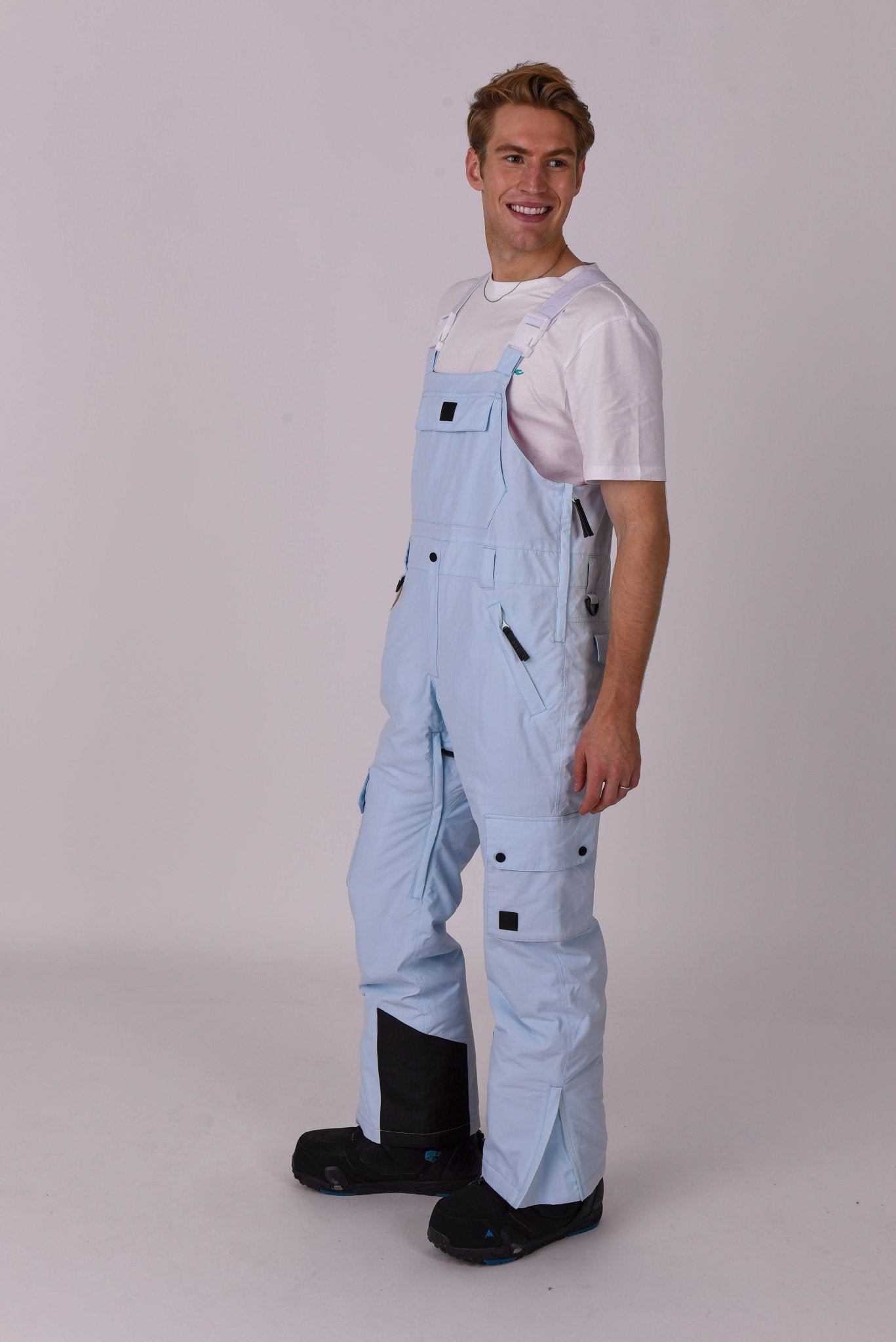 Yeh Man Bib Pant Ice - Blue - OOSC Clothing - USA