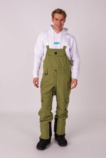 Yeh Man Bib Pant - Khaki - OOSC Clothing - USA