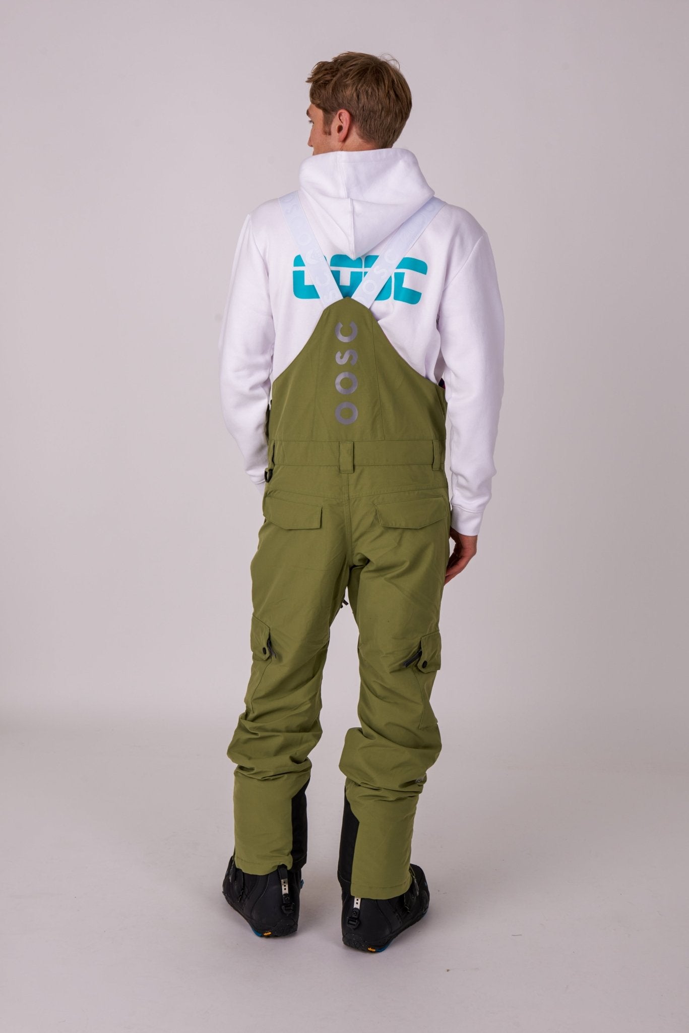 Yeh Man Bib Pant - Khaki - OOSC Clothing - USA