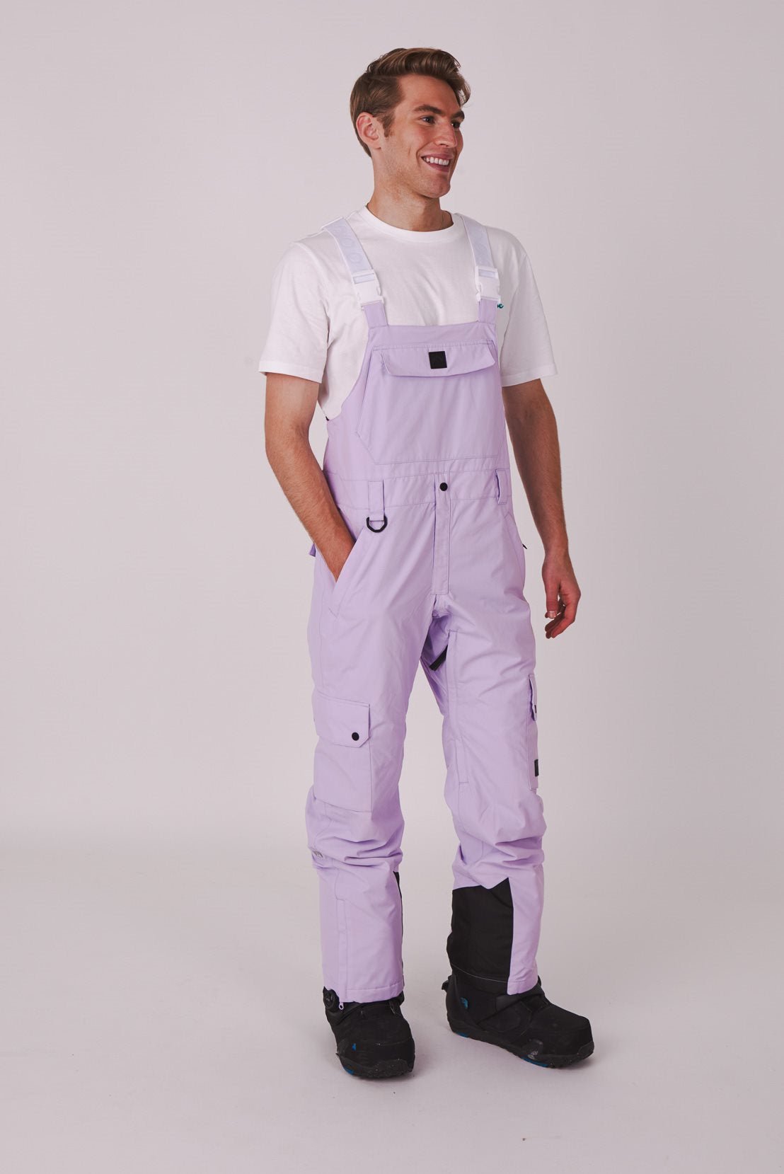 Yeh Man Bib Pant Lavender - OOSC Clothing - USA