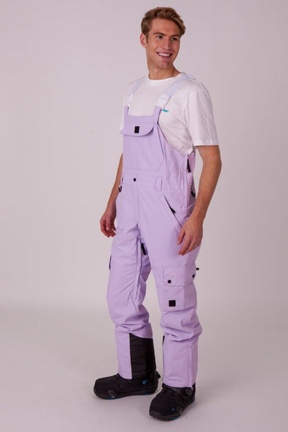 Yeh Man Bib Pant - Lavender - OOSC Clothing - USA