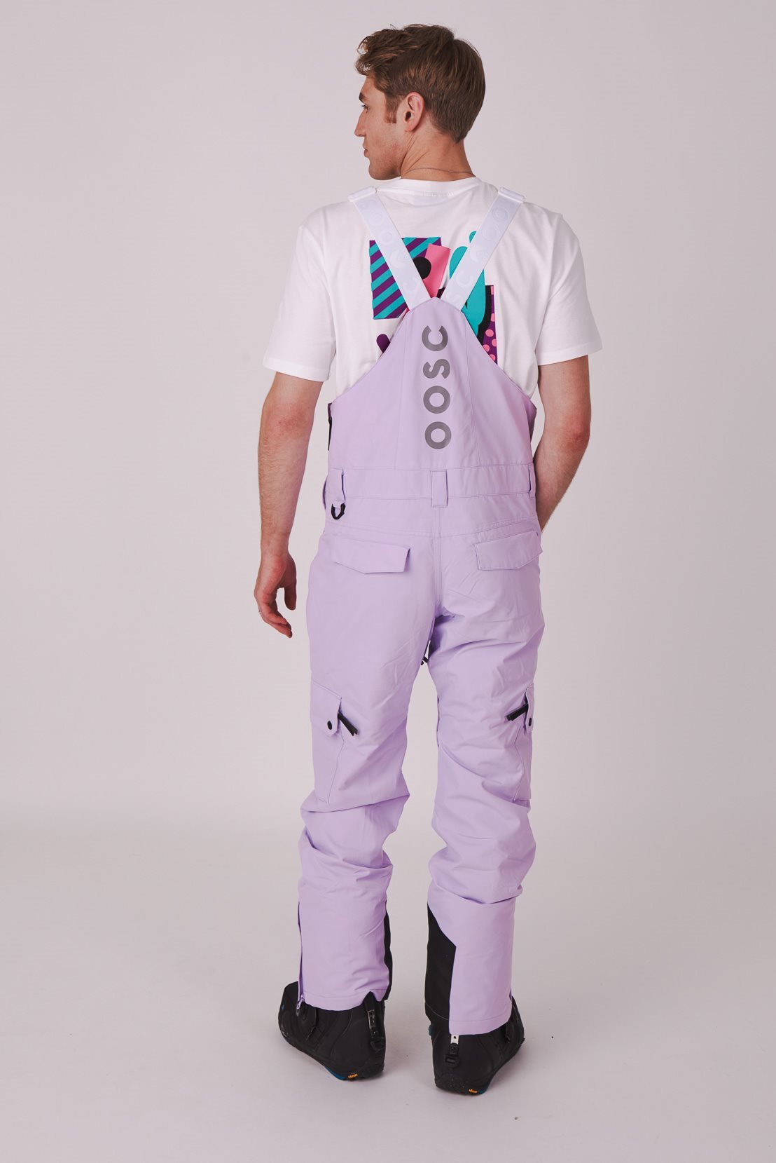 Yeh Man Bib Pant Lavender - OOSC Clothing - USA