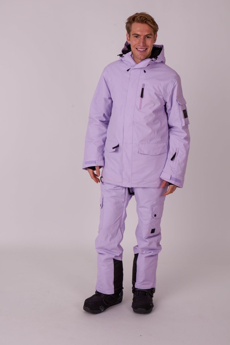 Yeh Man Bib Pant - Lavender - OOSC Clothing - USA