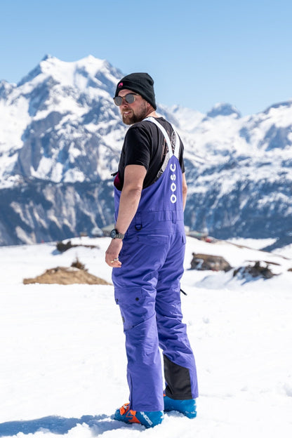 Yeh Man Bib Pant - Purple - OOSC Clothing - USA