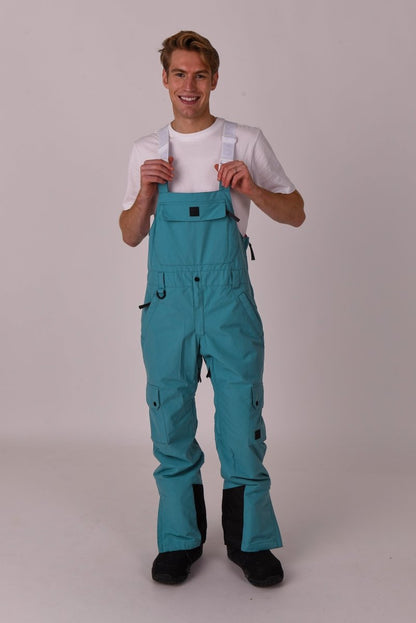 Yeh Man Bib Pant - Teal - OOSC Clothing - USA