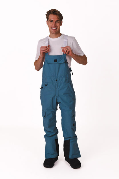 Yeh Man Bib Pant Teal - OOSC Clothing - USA