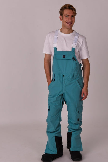 Yeh Man Bib Pant - Teal - OOSC Clothing - USA