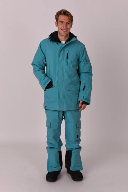 Yeh Man Bib Pant - Teal - OOSC Clothing - USA