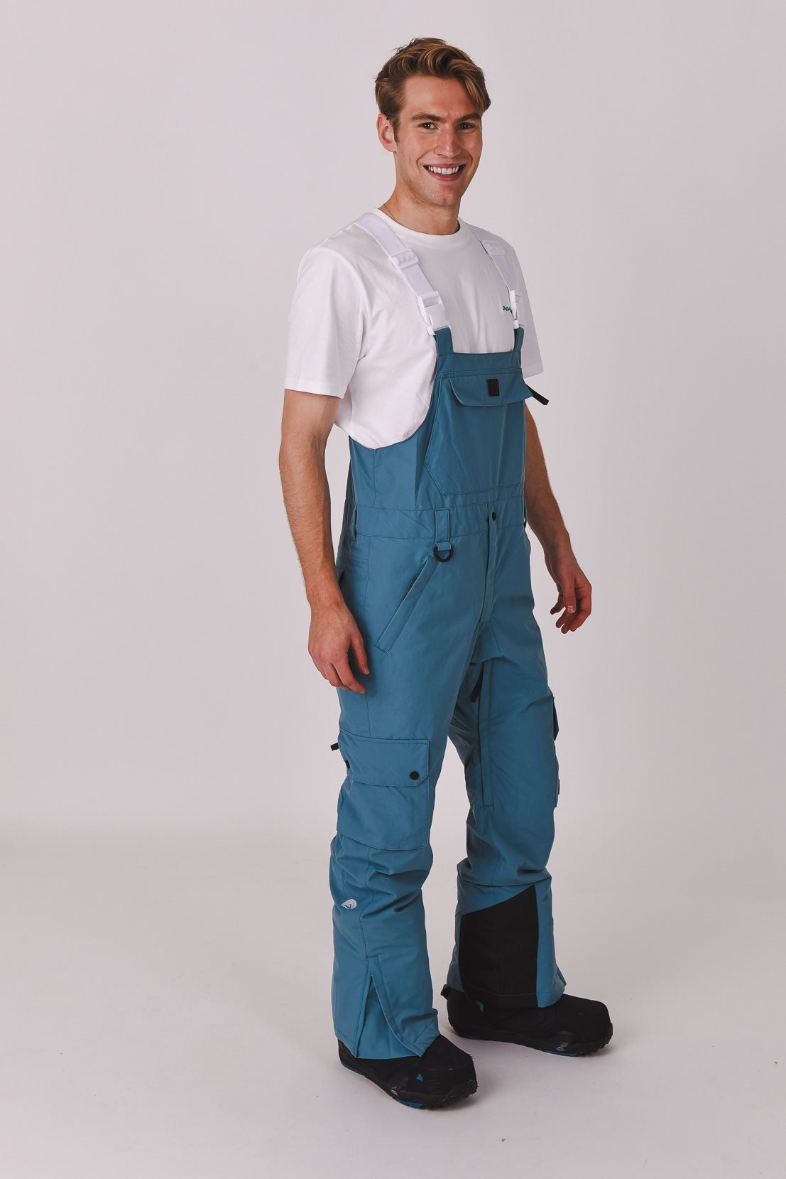 Yeh Man Bib Pant Teal - OOSC Clothing - USA