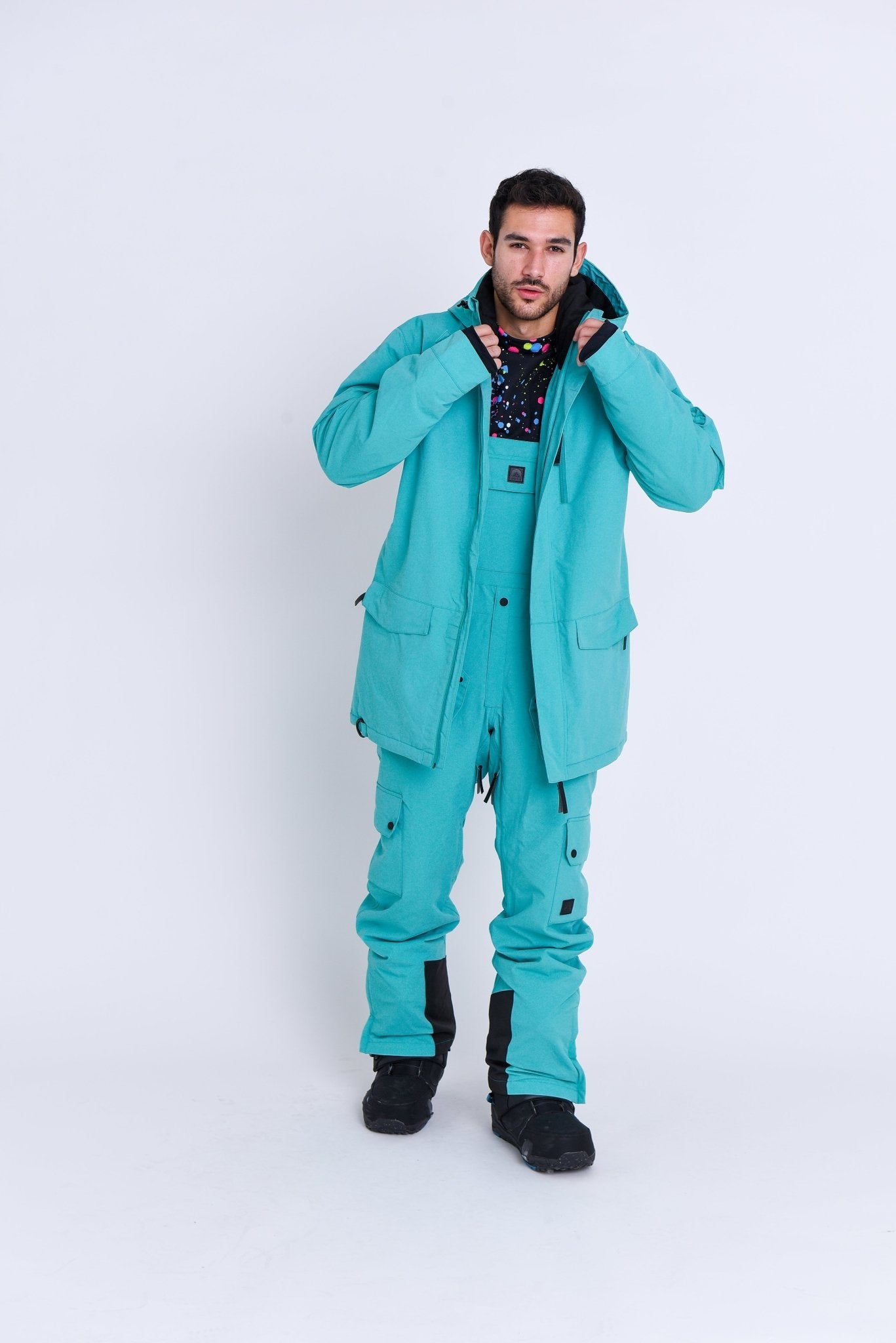 Yeh Man Jacket Aqua - OOSC Clothing - USA