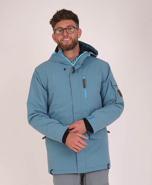 Yeh Man Jacket Teal - OOSC Clothing - USA