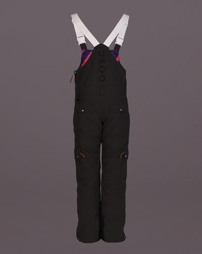 Yeh Man Men's Ski & Snowboard Bib Pant - Dark Charcoal - OOSC Clothing - USA