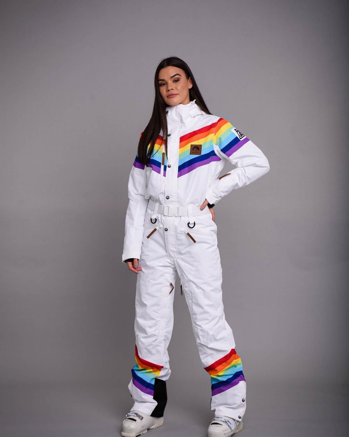 OOSC Rainbow Road Ski Suit Curved Fit - Women 
