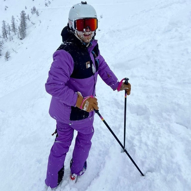 JYYYBF Mens Snow Pants Warm and Dry Snow Bibs Overalls Ski Pants Insulated  Waterproof Snow Pants Purple Kid 18-20 Years
